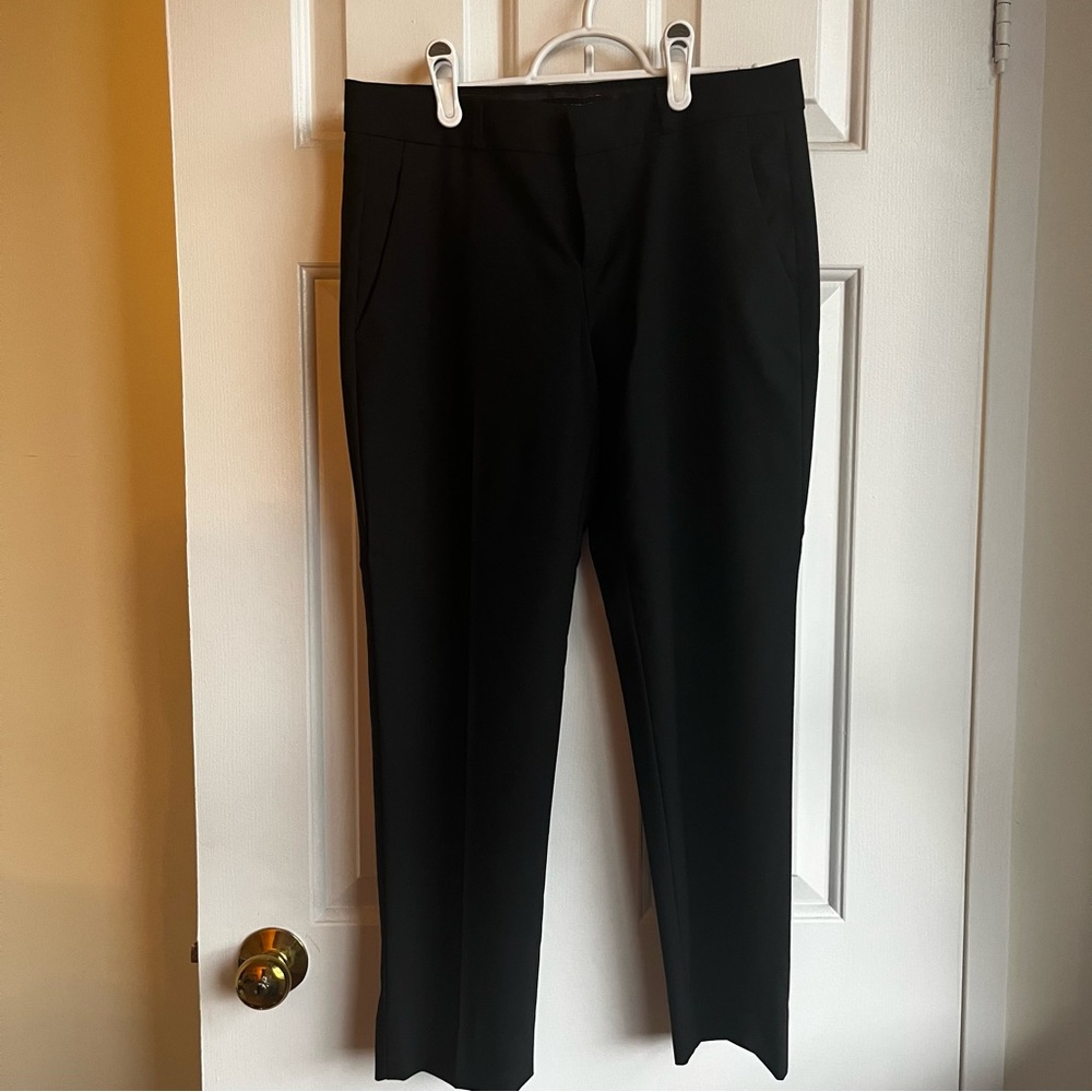 Banana Republic Petite Avery Wool Suit Ankle Length Trousers
